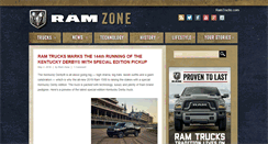 Desktop Screenshot of blog.ramtrucks.com